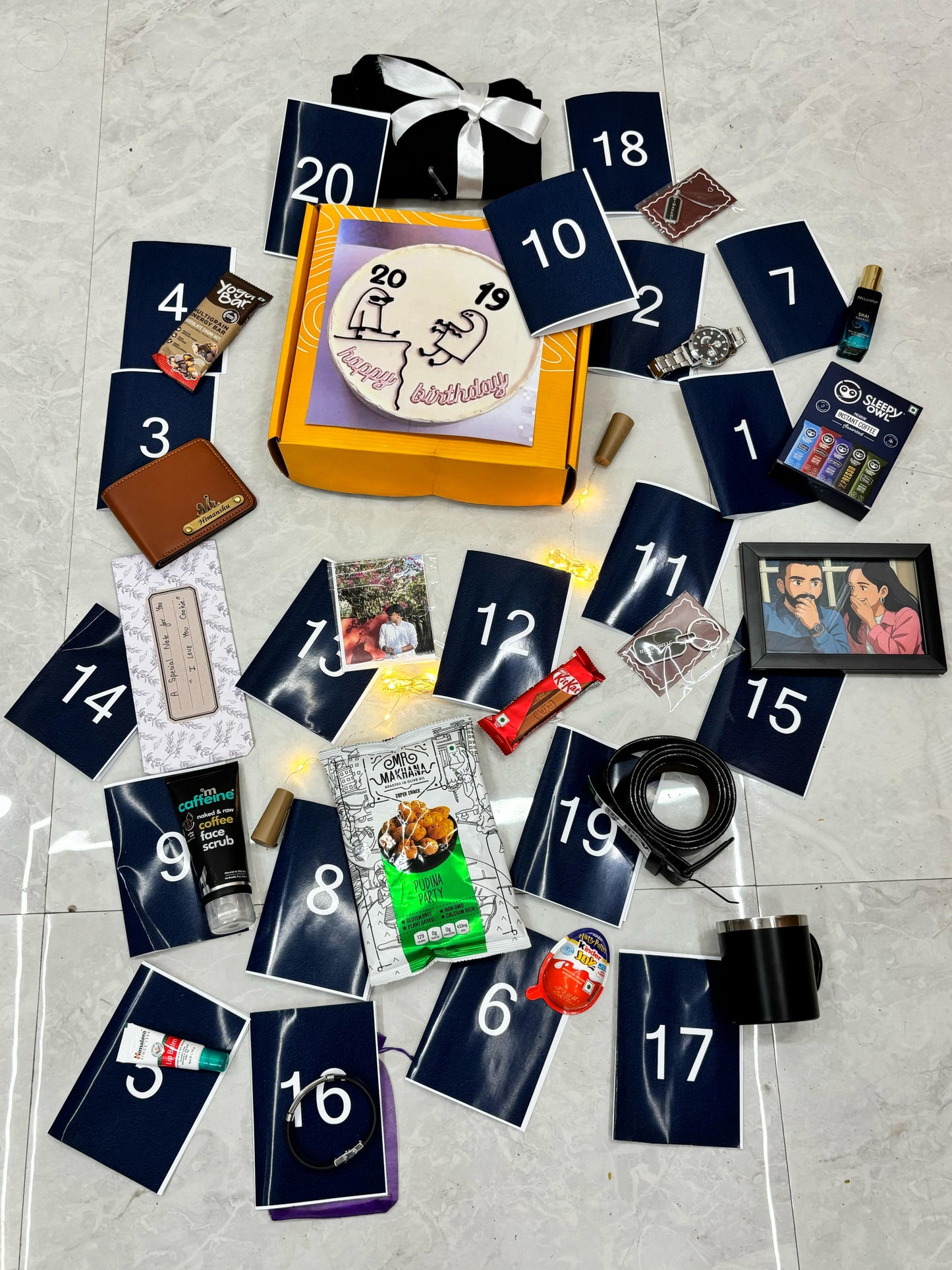 20 age Gift hamper for him ๐