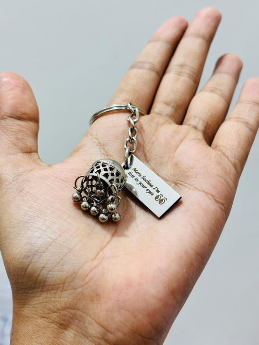Customized Jhumka Keychain