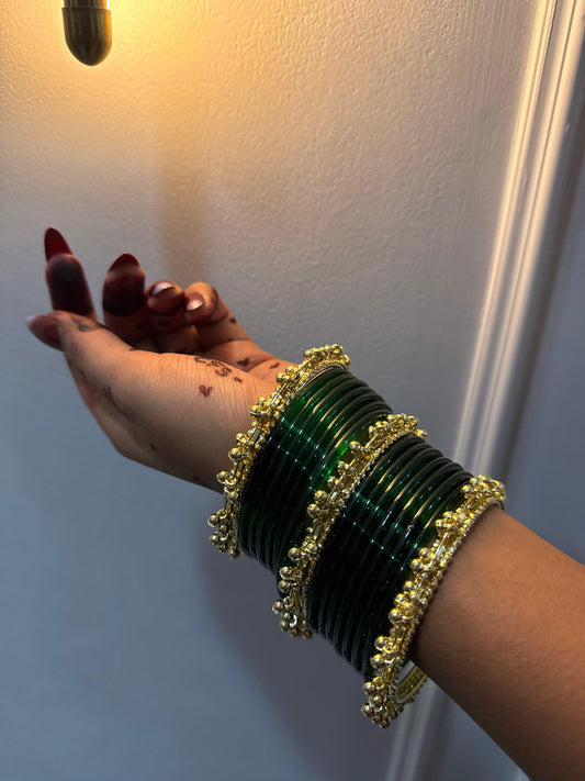 Minimal Green Bangles with Heavy Ghungroo
