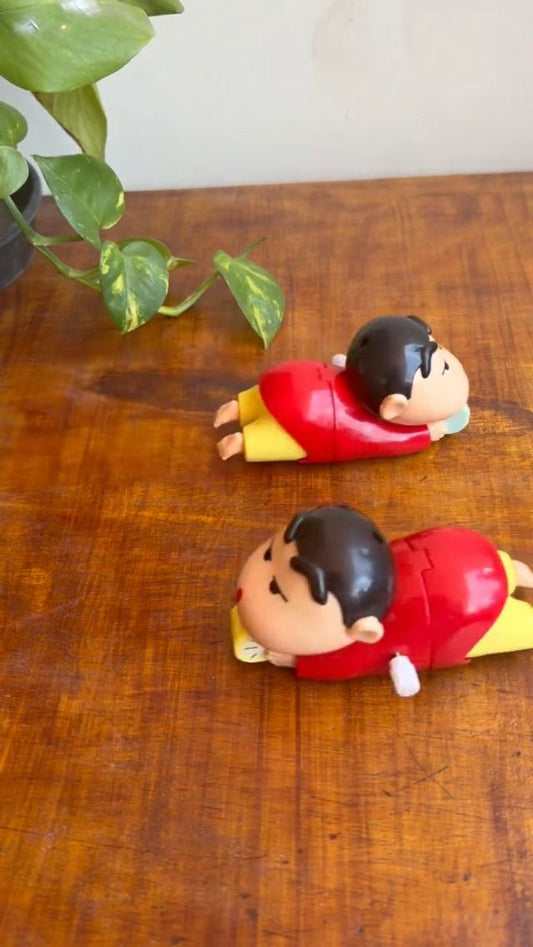 Crawling shinchan toy