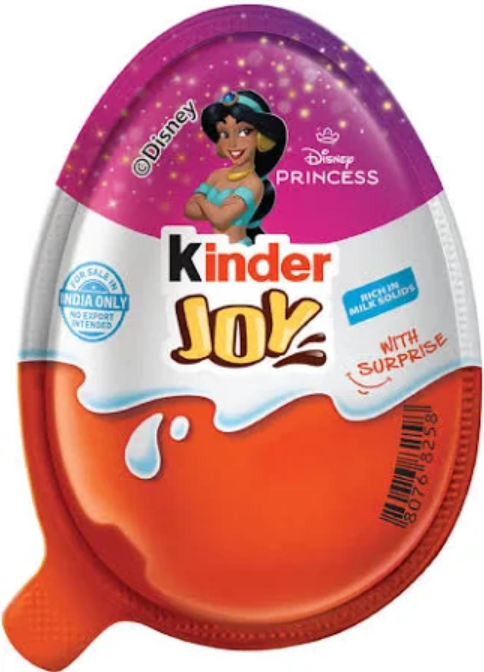 Disney Princess KinderJoy with Customised Ring