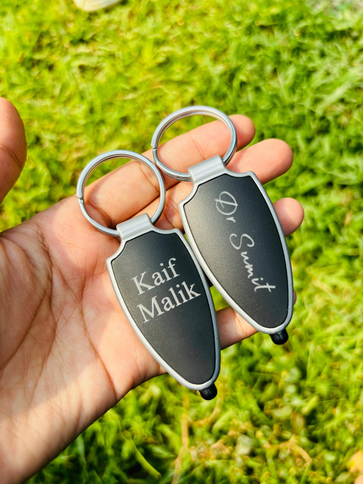 Glowing LED Keychain