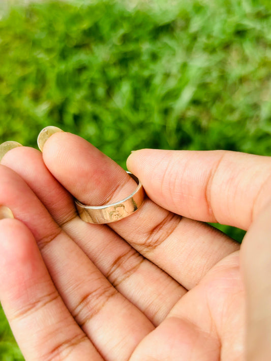 Original Silver(Chandi) Adjustable Photo Ring