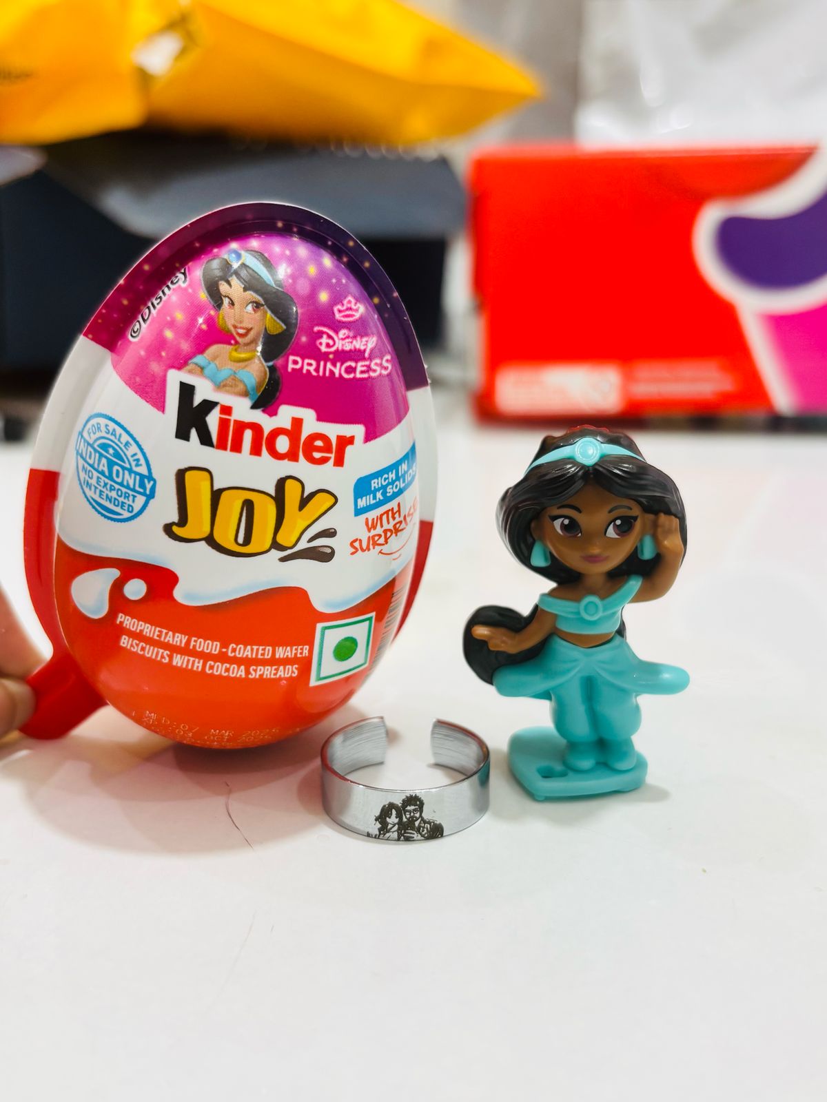 Disney Princess KinderJoy with Customised Ring