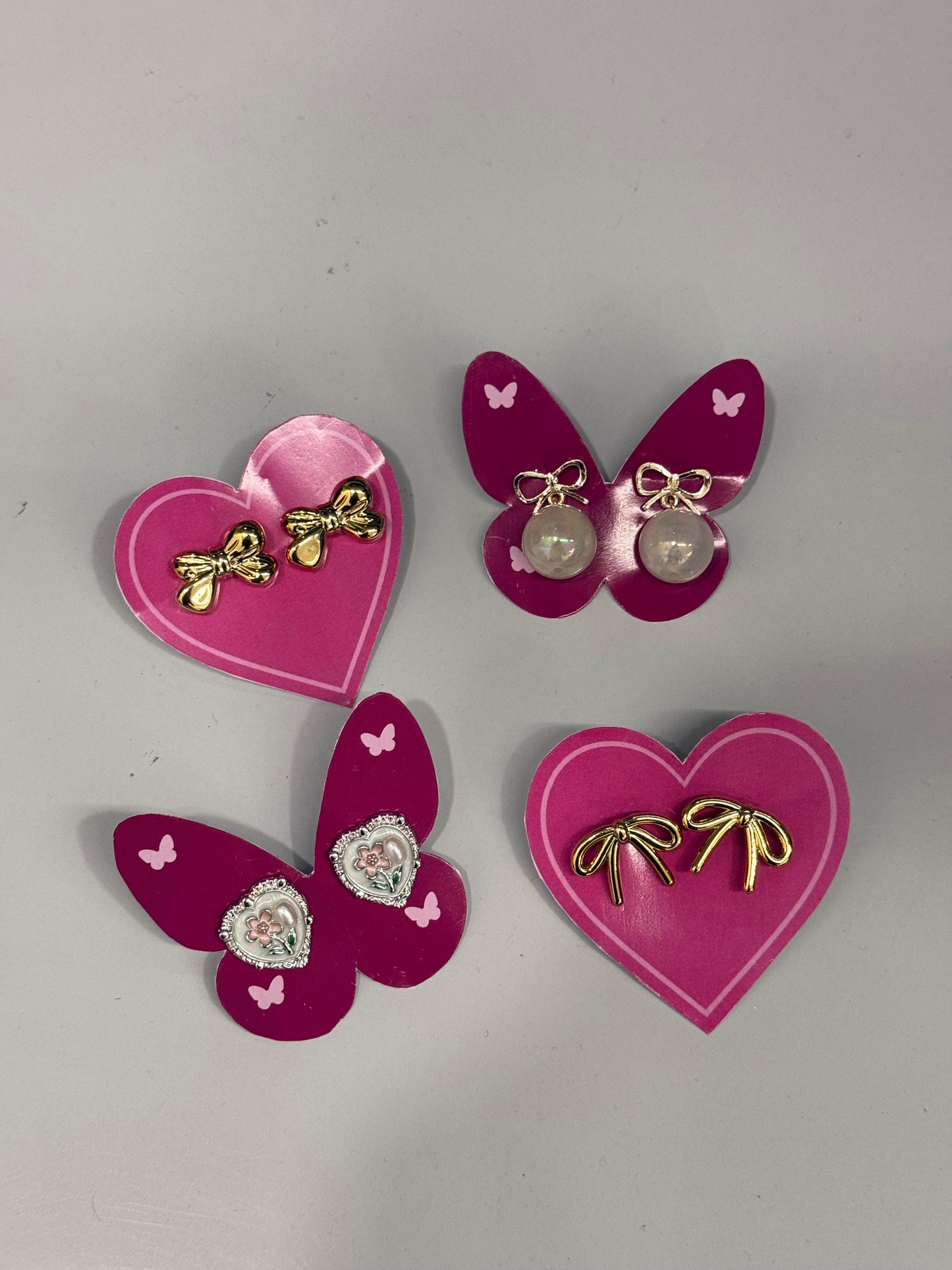 Cute Earrings(Set of 4)