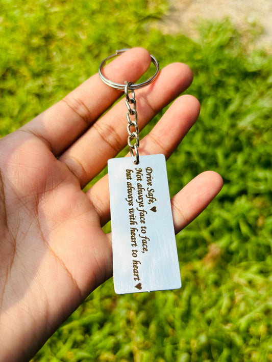 Spotify Drive Safe Keychain