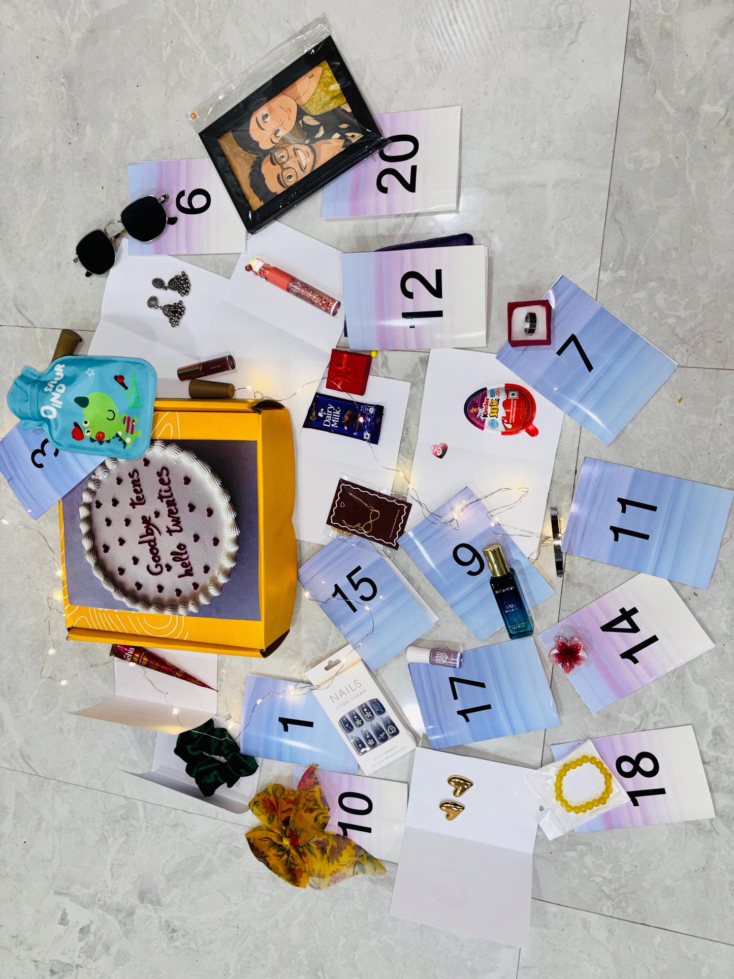 19 Age Birthday Gift Hamper for Her๐