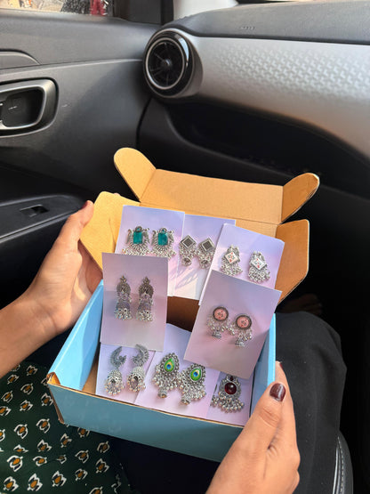 Navratri Earring Combo