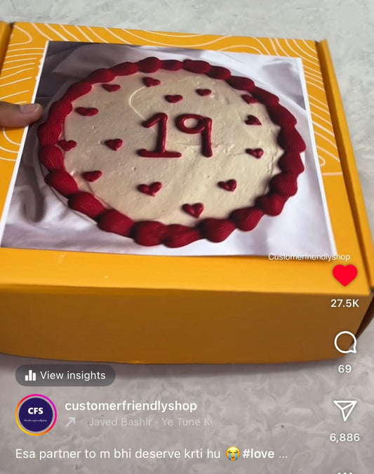 19 Age Birthday Gift Hamper for Her😍