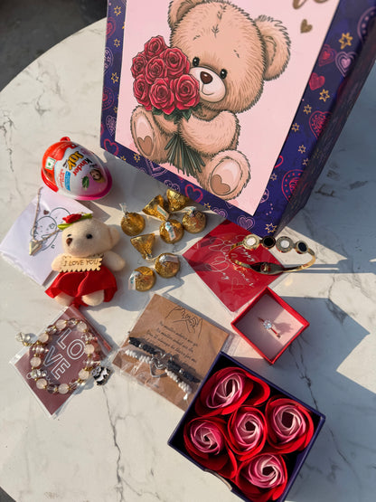Valentine 8 in 1 Gift Box for Girl ❤️