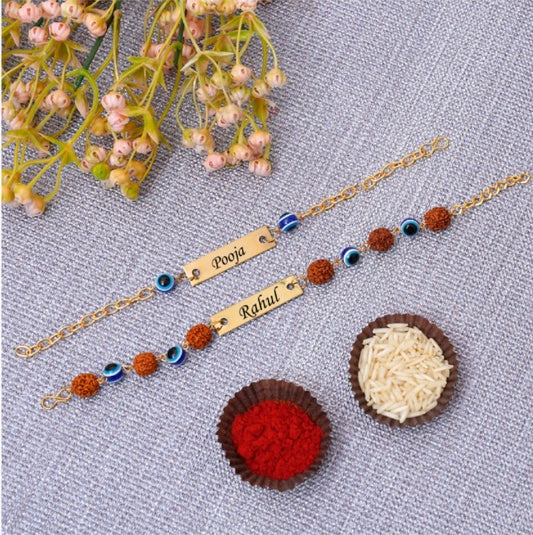 Bhaiya Bhabhi Customized Rakhi