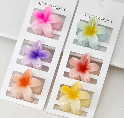 Daisy Claw Clip (set of 6)