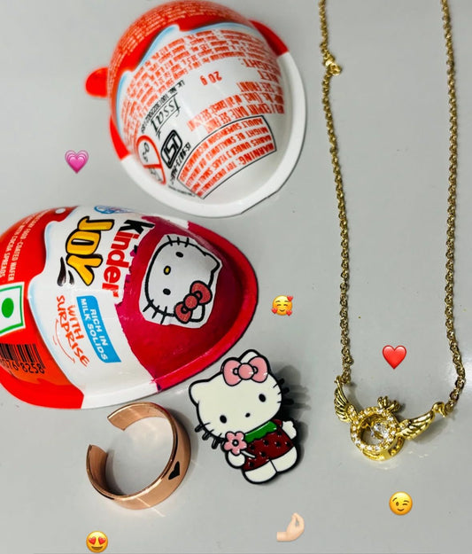 Customised Hello Kitty Kinderjoy