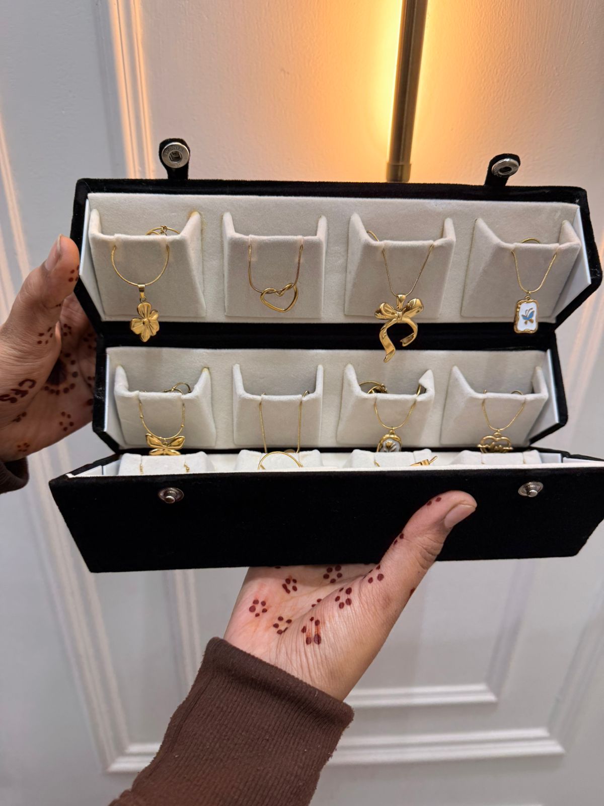 16 Anti Tarnish Pendants with Box