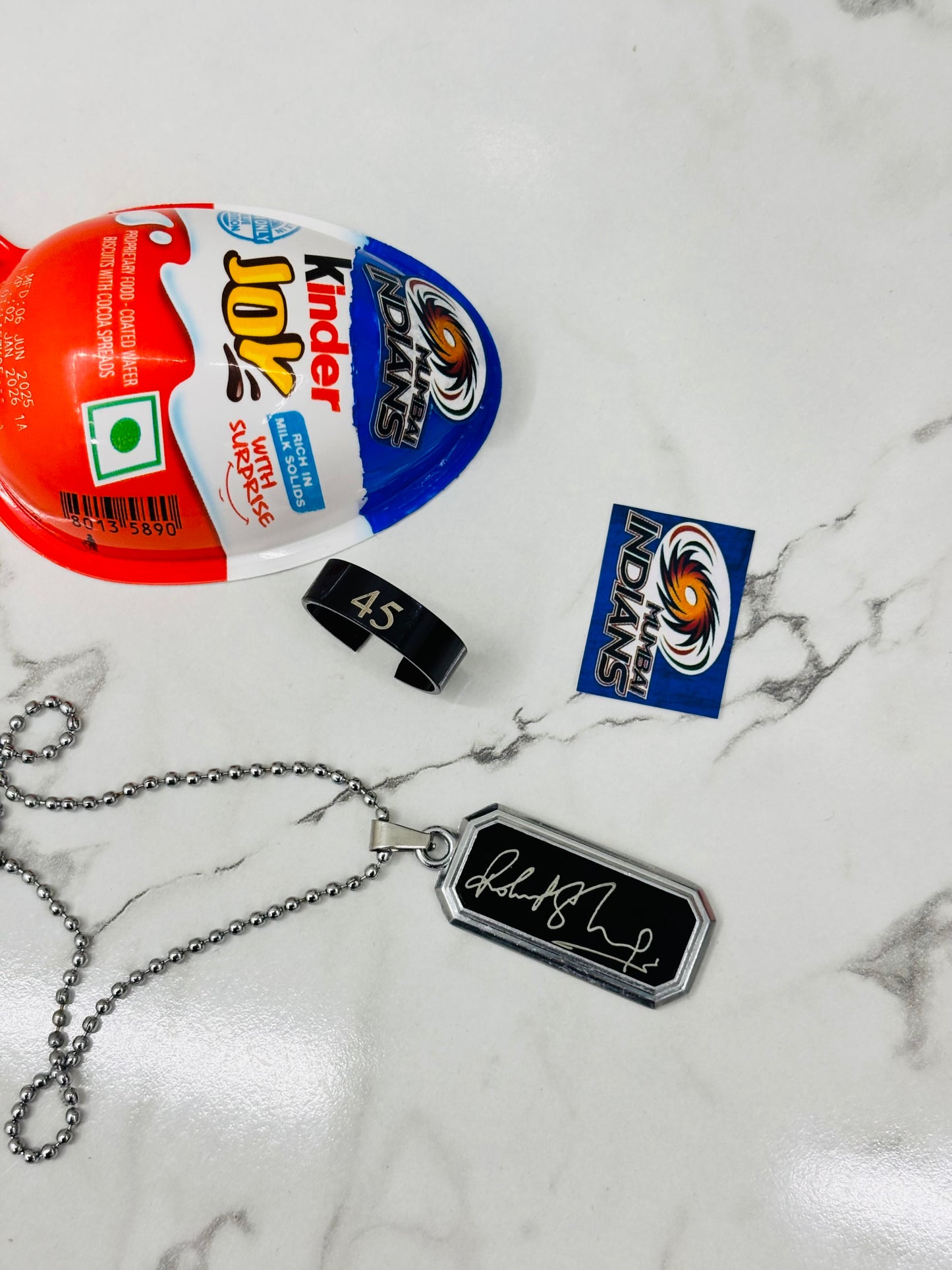 MI Customised Kinder Joy(Rohit/Hardik)