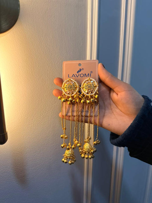 Set of 2 Kashmiri Jhumka💛