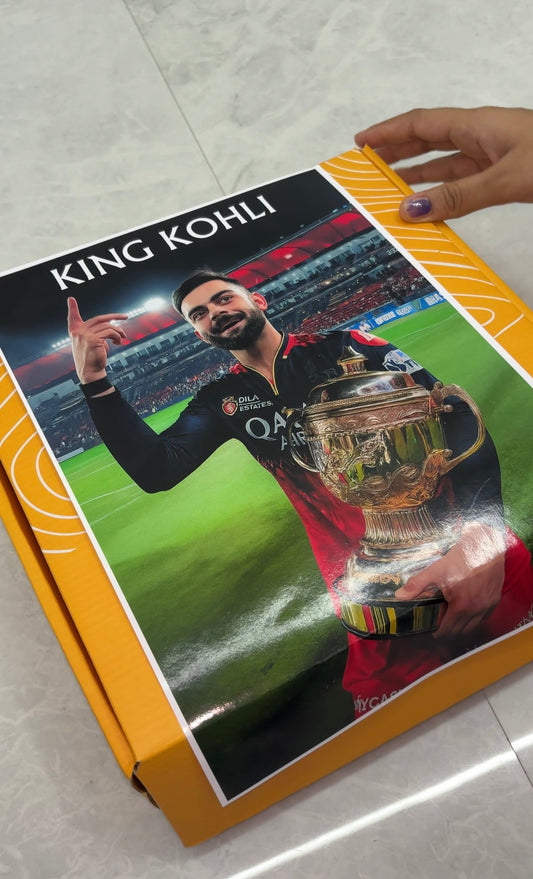 RCB KING VIRAT KOHLI HAMPER BOX