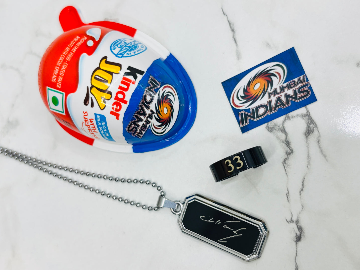 MI Customised Kinder Joy(Rohit/Hardik)