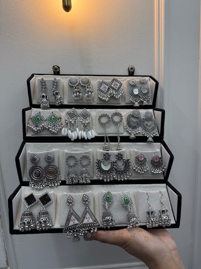 16 Jhumka with Premium Box(Currently Out of Stock)