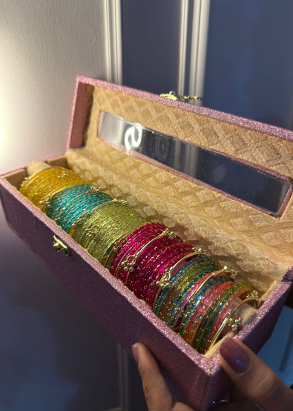 Set of Raindrop Bangles