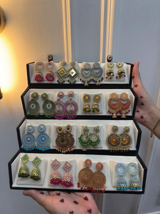 16 Colorful Jhumka Box