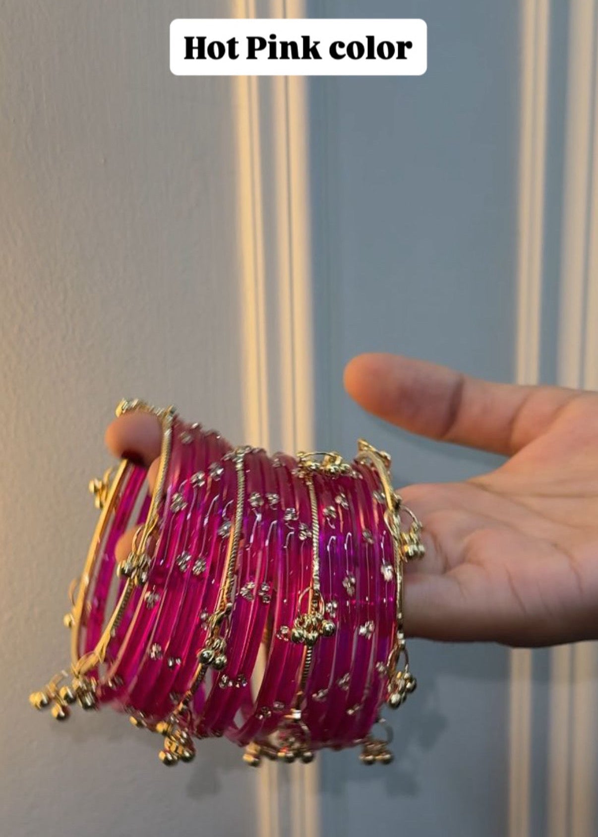 12 Bangles Set With Ghungroo Bangles