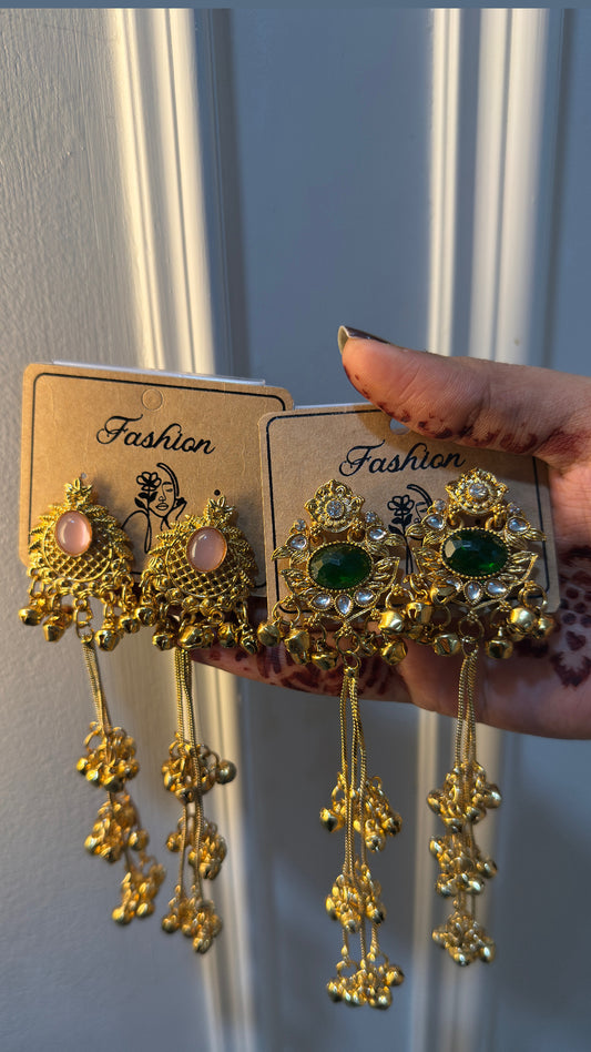 Kashmiri Jhumka Set of 2 💛