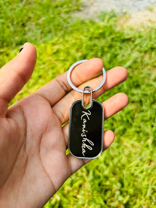 Personalised Glossy Keychain