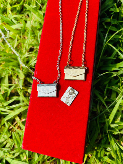 Envelope Photo Pendant
