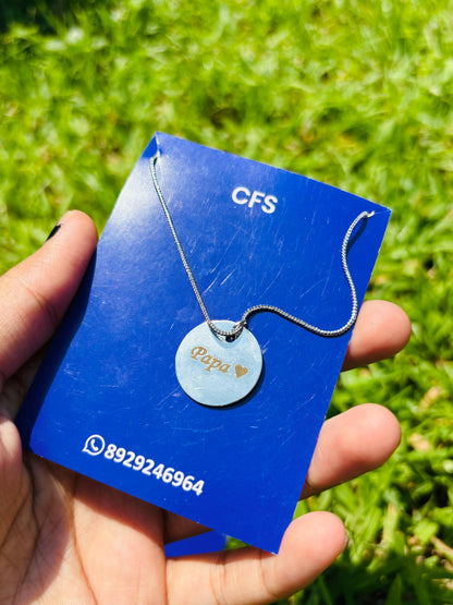 Personalized Coin Necklace