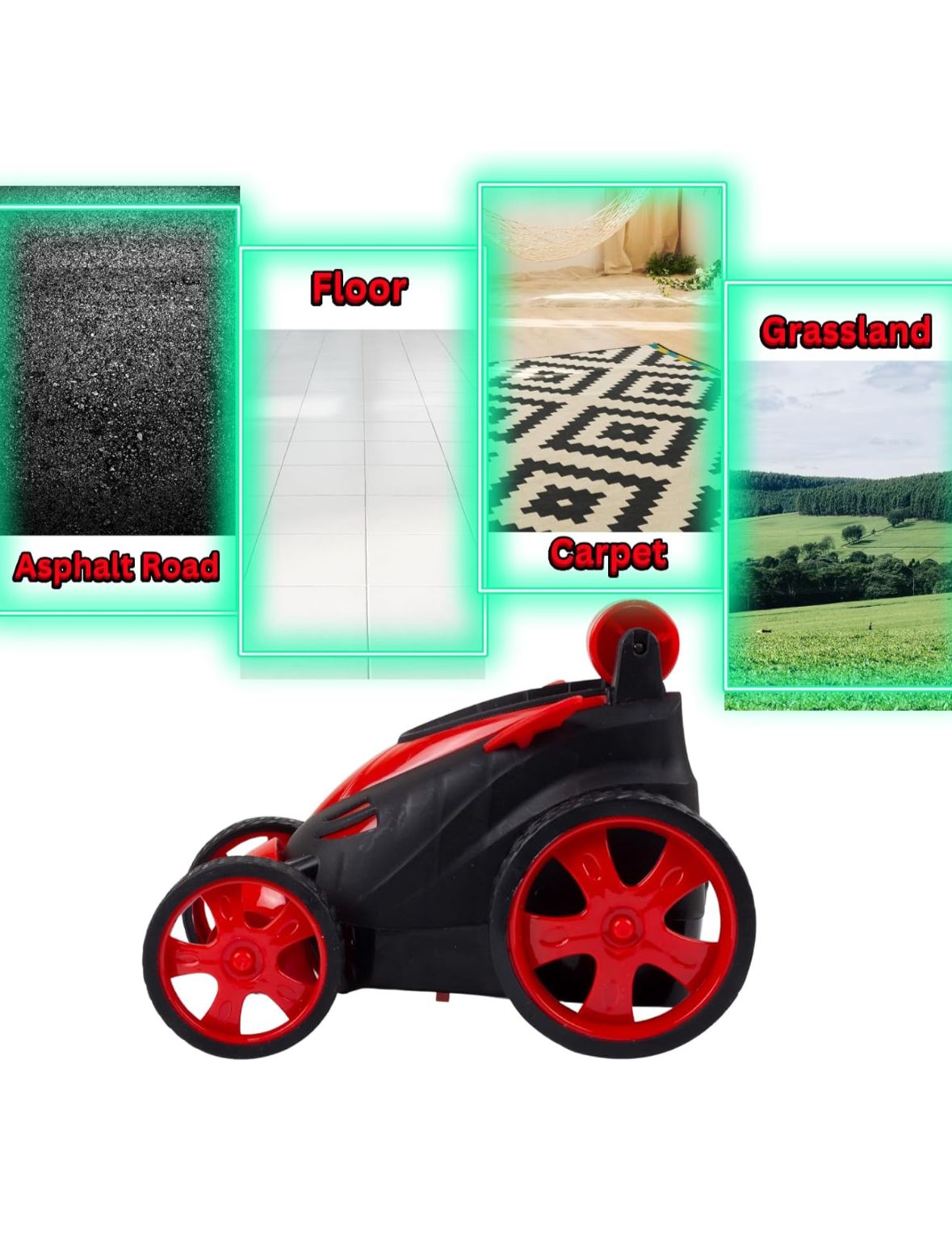 Remote control car with customised photo ring 💍