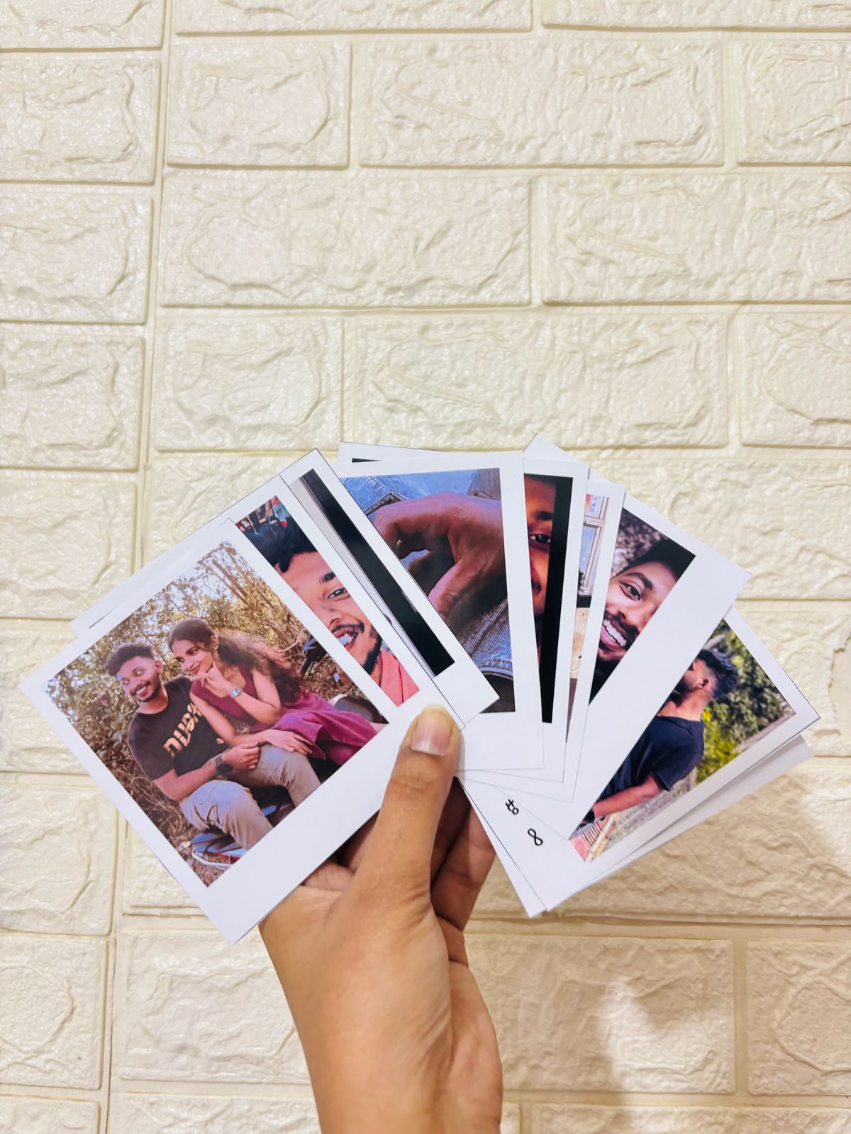 8 Customized Polaroids