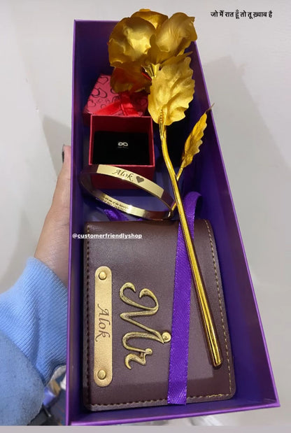 Personalized Rose Hamper