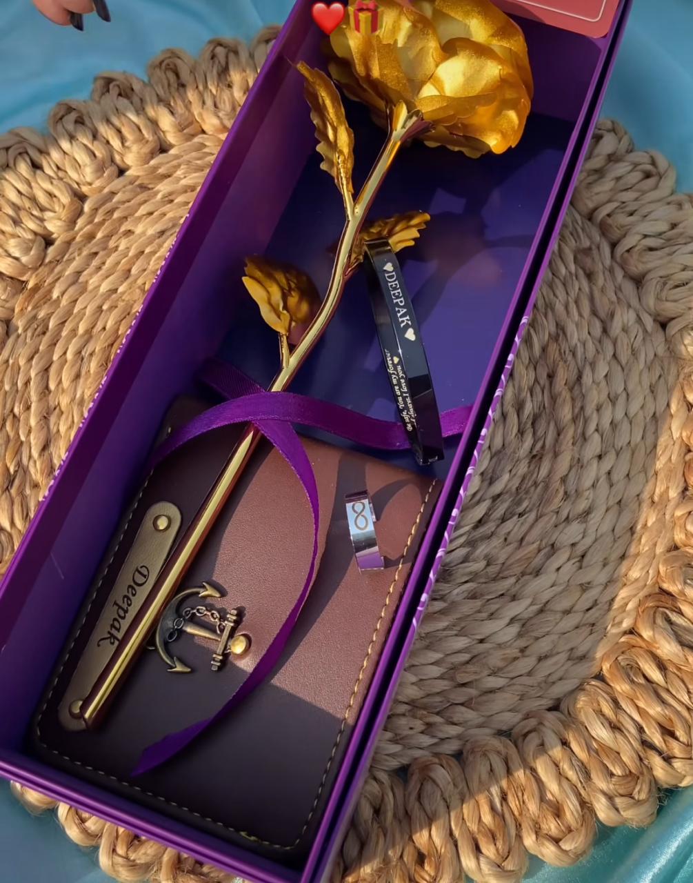 Personalized Rose Hamper