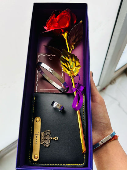 Personalized Rose Hamper