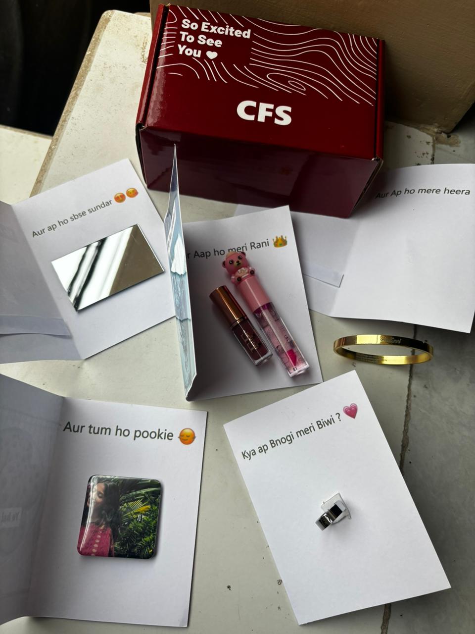 Pickup line gift box for her ❤️