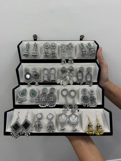 16 Jhumka with Premium Box(Currently Out of Stock)