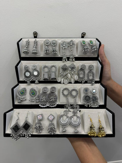 16 Jhumka with Premium Box(Currently Out of Stock)