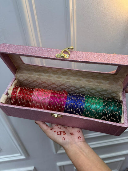 72 Bangles Set with Name Box 🩷