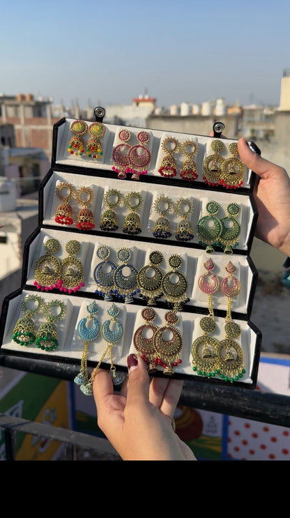 16 Colorful Jhumka Box