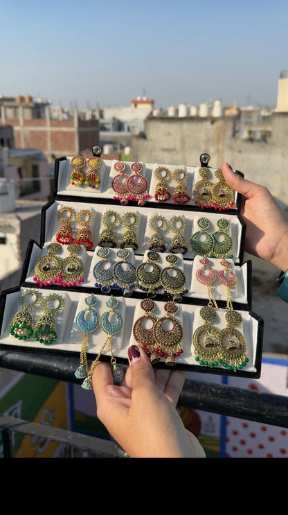 16 Colorful Jhumka Box