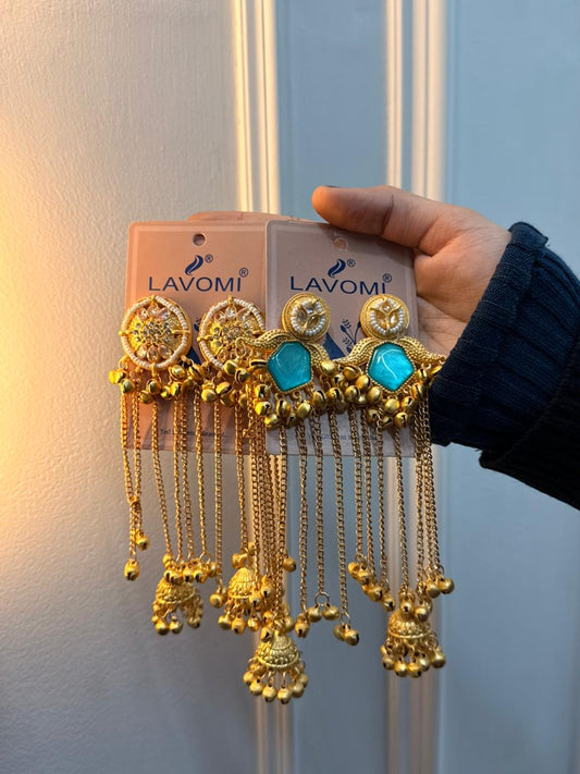 Set of 2 Kashmiri Jhumka💛