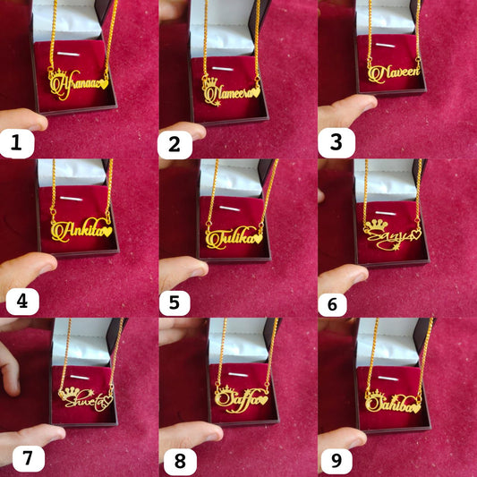 Customised Name Pendant