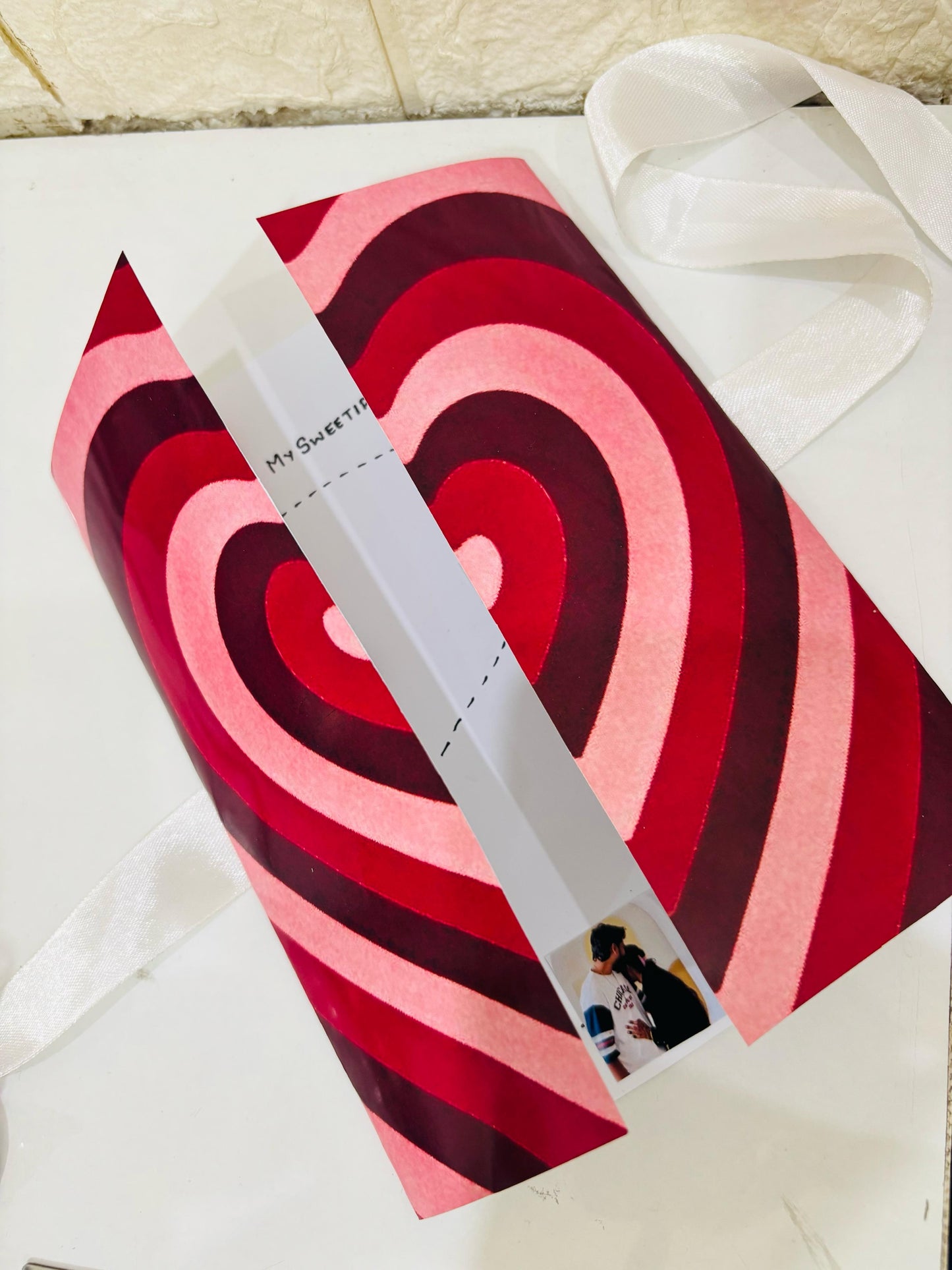 Surprise heart card 💗