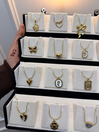 16 Anti Tarnish Pendants with Box