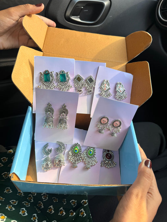 Navratri Earring Combo