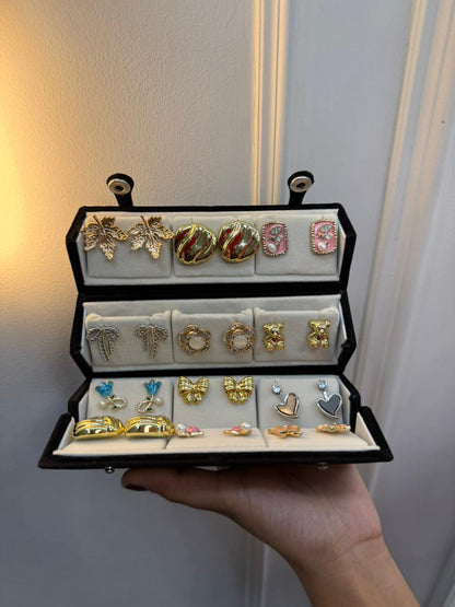 Mini 12 in 1 Box with Earrings 🌸