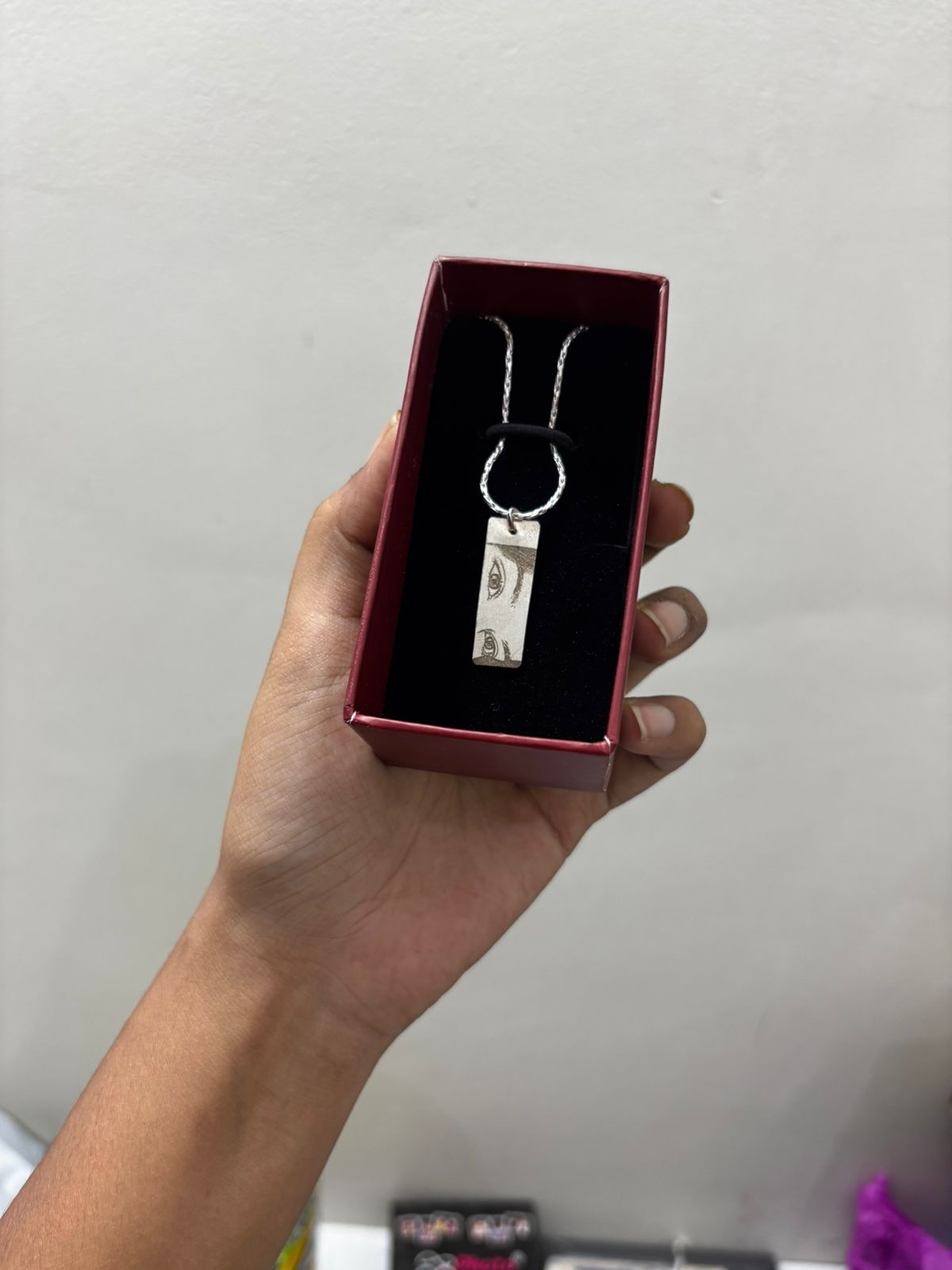 Silver(Chandi) Customised Pendant